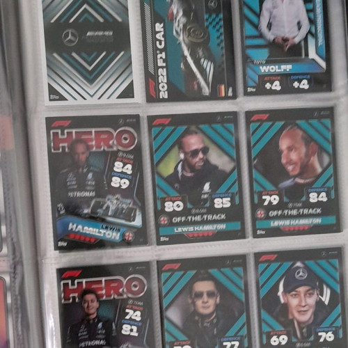 Topps Turbo Attax 2022 album with full card set and limited edition