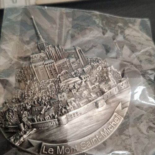 Metal souvenir magnet Le Mont Saint-Michel