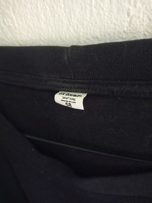 Тениска черна oversized, размер 58, нова