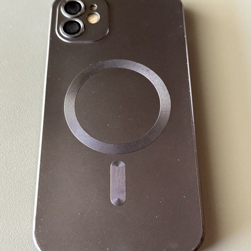 iPhone 11 used with protective case