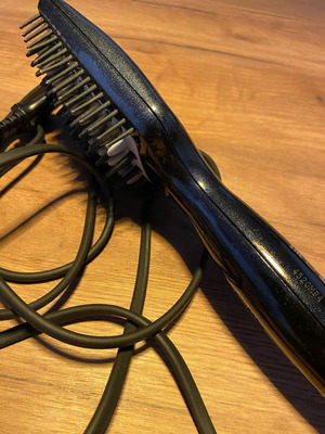 BaByliss smoothing heated brush used, ceramic coating
