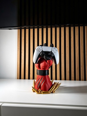 Universal Controller Stand inspired by Deadpool, made to order