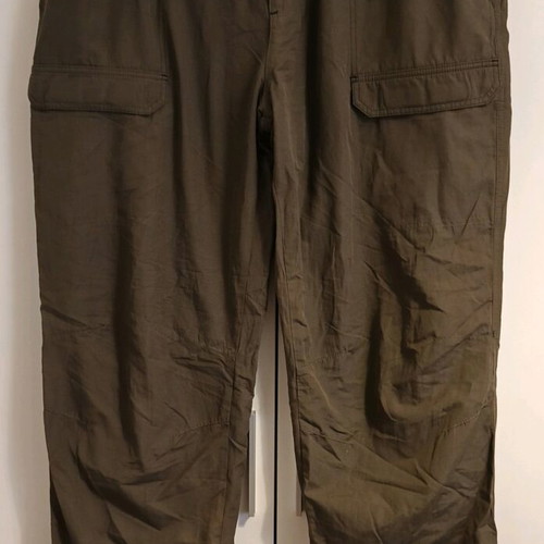 Marks & Spencer men's pants khaki thermal like new, size XXL