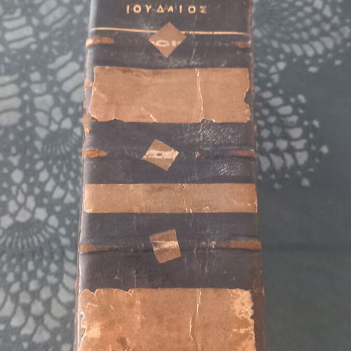 O Periplanomenos Ioudaios book used, 1903 edition with many illustrations