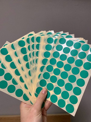 Sticker labels new, 22 sheets