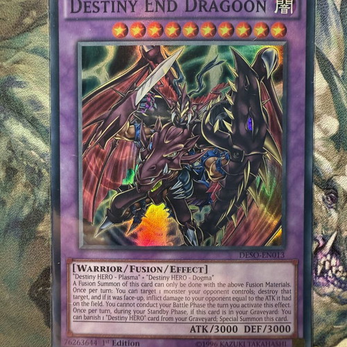 Destiny End Dragoon card new condition
