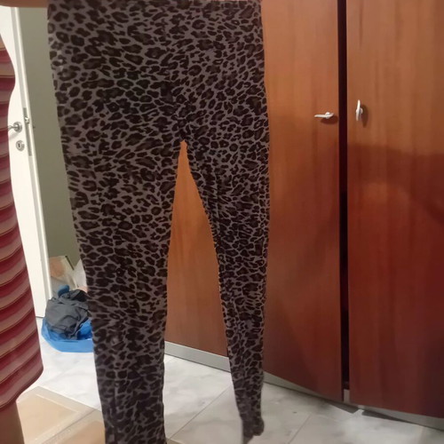 Leggings like new, brown, size L