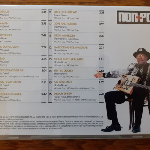 Bo Diddley The Golden Collection CD like new, blues