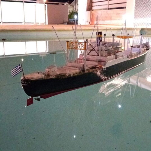 RC American Scout used wooden cargo ship scale 1/110