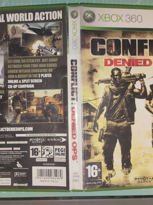 Conflict Denied Ops Xbox 360 game