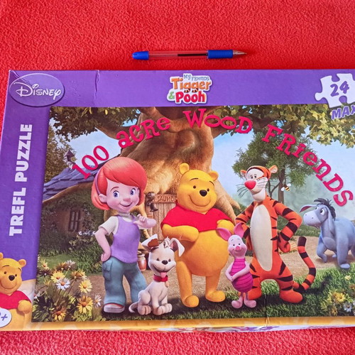 Winnie the Poo παζλ μεταχειρισμένο με μεγάλα κομμάτια