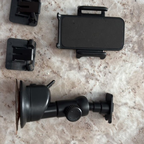 Car phone holder with adapter for windshield and air vents like new