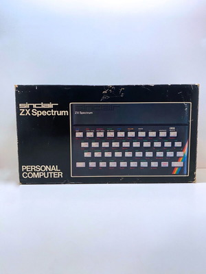 Sinclair ZX Spectrum 1982 used, complete collectible package