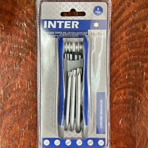 Torx key set new