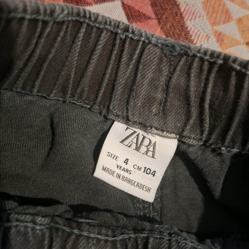 Zara jogger style bermuda shorts like new, size 104 cm