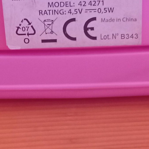 Bontempi iGirl Music Bag handheld karaoke toy like new