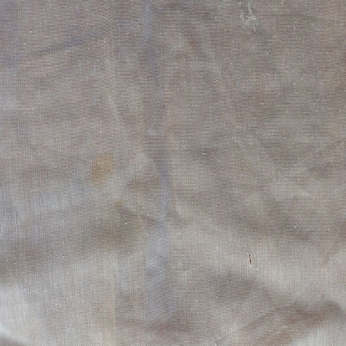 Embroidered table runner used with gold thread and lace