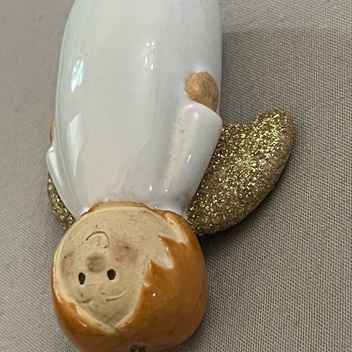 Angel used handmade decorative with glossy finish