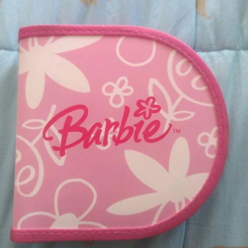 Barbie case for 24 CDs like new