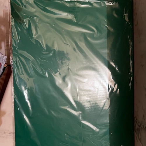 Kitchen special green plastic board, new