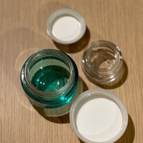 Biotherm jars used, set of 2 pieces