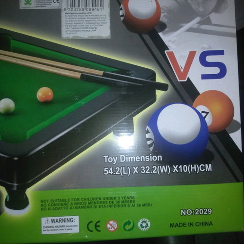 BT.World Champion billiard new, complete for play