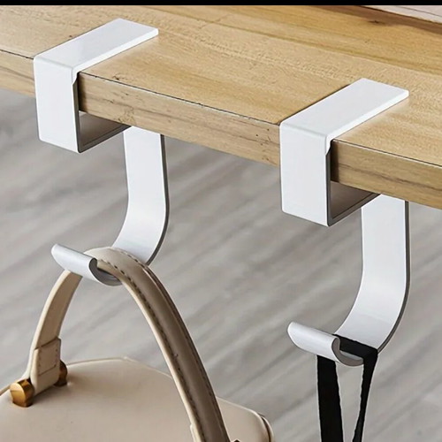 Metal desk hook new for bags or headphones