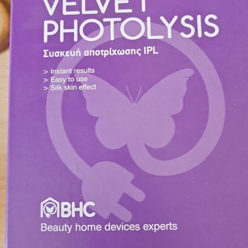 Velvet Photolysis IPL Hair Removal Device like new