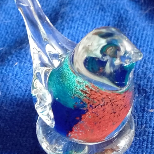 Decorative Glass Bird handmade in Finland