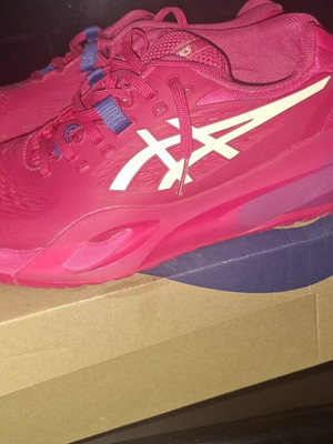 Asics Gel-Resolution X women's tennis shoes 41.5, pink multicolor