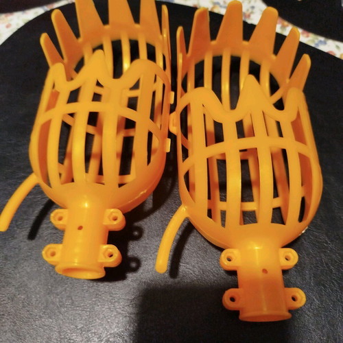 Fruit picking claw new, durable PVC, orange color