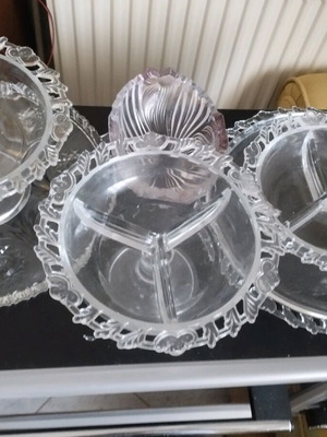 Crystal glassware from Germany new, various designs