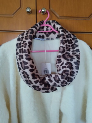 White XXL jacket coat new by Greek brand