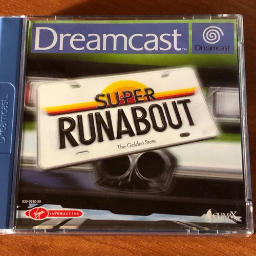 Super Runabout - The Golden State Sega Dreamcast game like new
