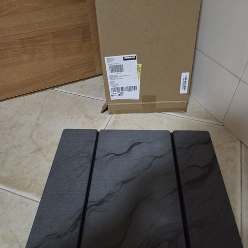 Foldable Diatomite Stone Mat 40×50cm Marble Pattern New