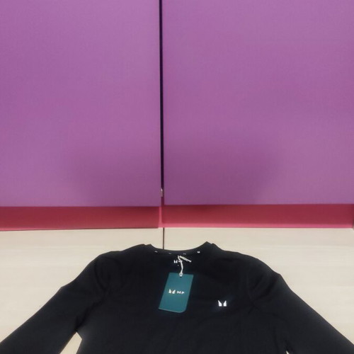MyProtein MP Women's Training Body Fit Long Sleeve Crop T-Shirt new, size Small, black