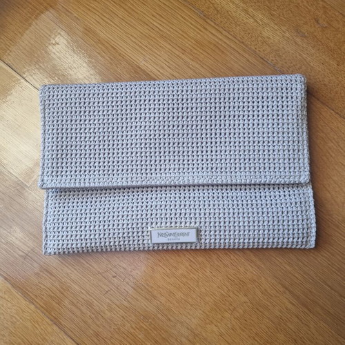 Yves Saint Laurent clutch toiletry bag like new