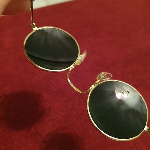 Sunglasses new, gold color