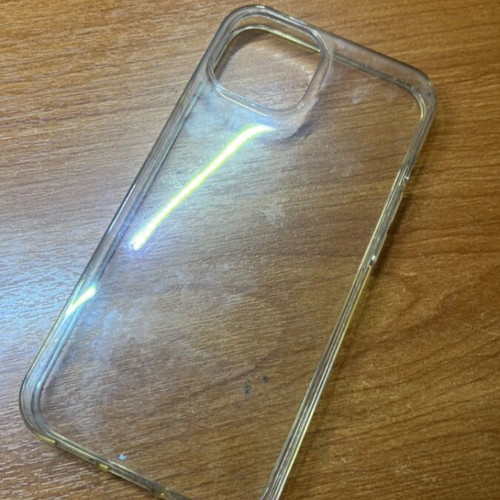 iPhone 13 case semi-transparent, like new