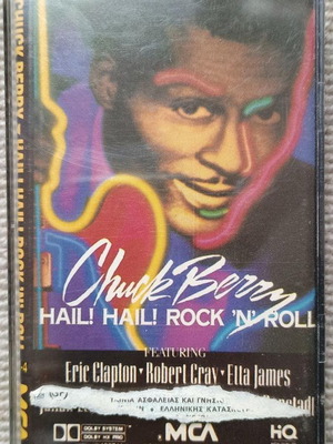 Chuck Berry Hail! Hail! Rock 'n' Roll cassette tape used, rock