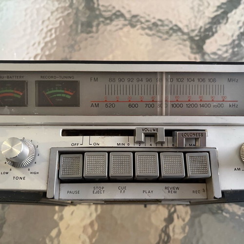 JVC NIVICO RC-717W ραδιοκασετόφωνο μεταχειρισμένο, σπάνιο 1970
