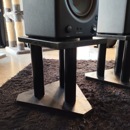 Handmade professional anti-vibration speaker stands, pair
