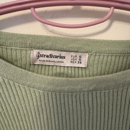 Rip basic blouse with ruching new, green, Star Body H