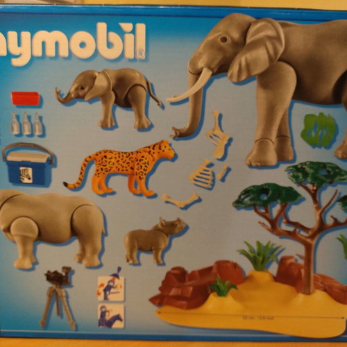 Playmobil Wildlife 5417 Savannah Rare Set New