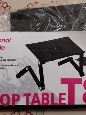 Laptop stand new with cooling and mouse frame