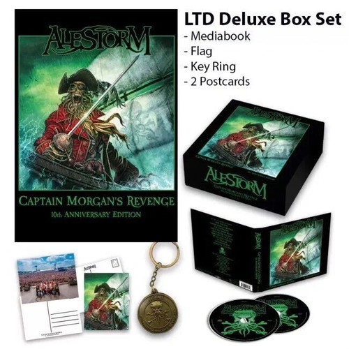 Alestorm Captain Morgan's Revenge Deluxe Box collectible edition new
