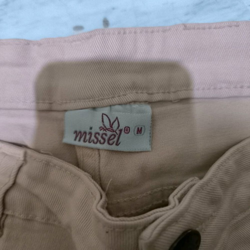 Jean shorts like new, coral, size XL