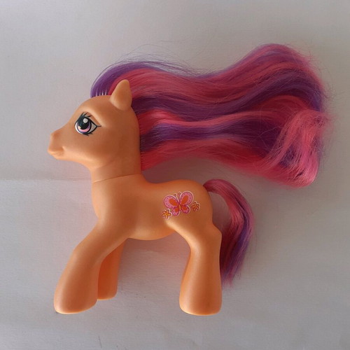 My Little Pony G3 Scootaloo used with color stains and short tail