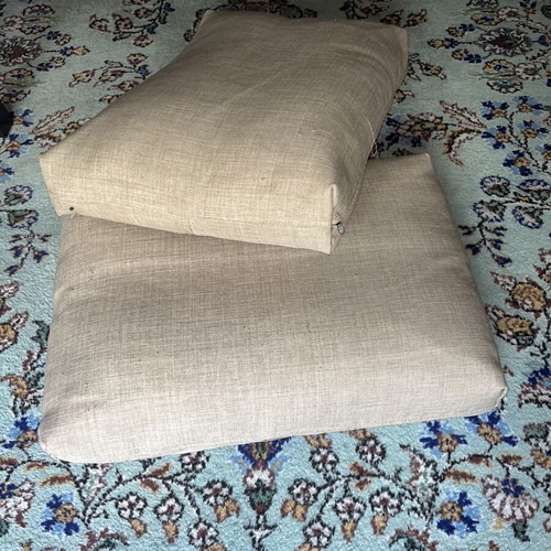 Ikea sofa pillows used, washable