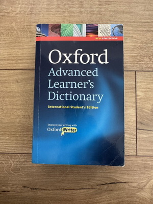 Oxford English Dictionary used, no missing pages